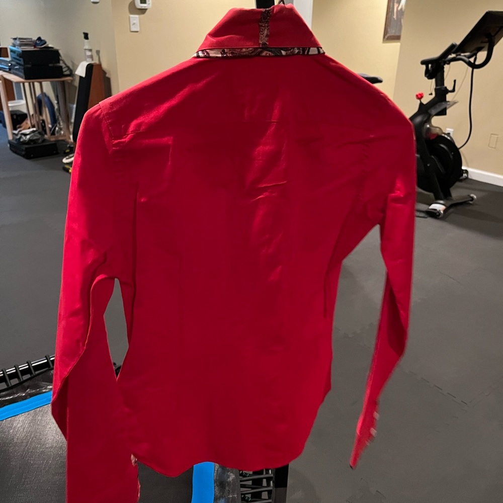 Custom western show shirt